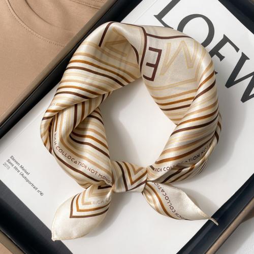 Natural Silk Silk Scarf breathable printed PC