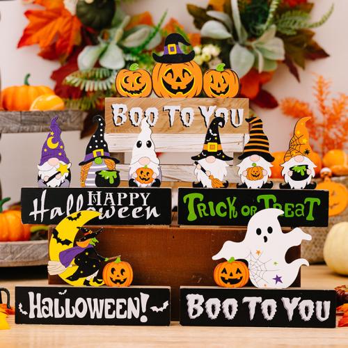 Wood Halloween Ornaments Halloween Design Others Lot