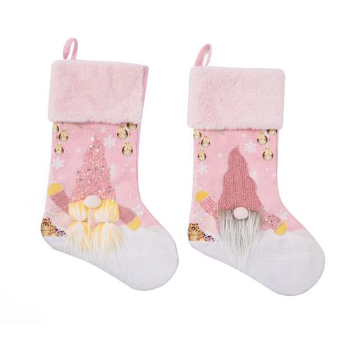 Chiffon Chaussette de Noël Patchwork Autres plus de couleurs pour le choix pièce