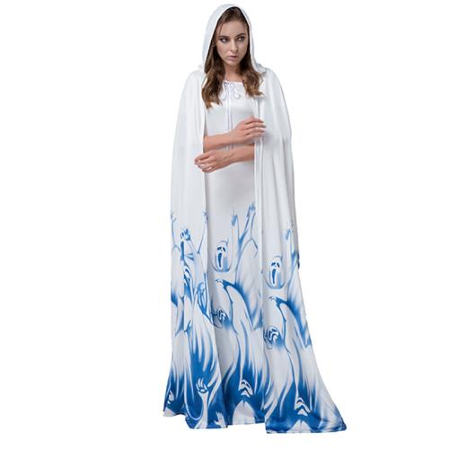 Polyester Women Halloween Cosplay Costume Halloween Design printed PC