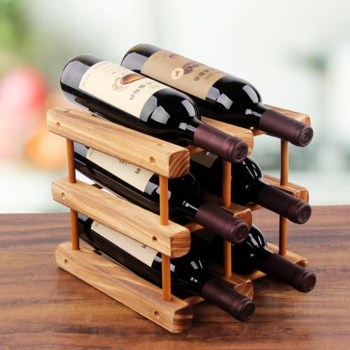Bois massif Porte-vin Ensemble