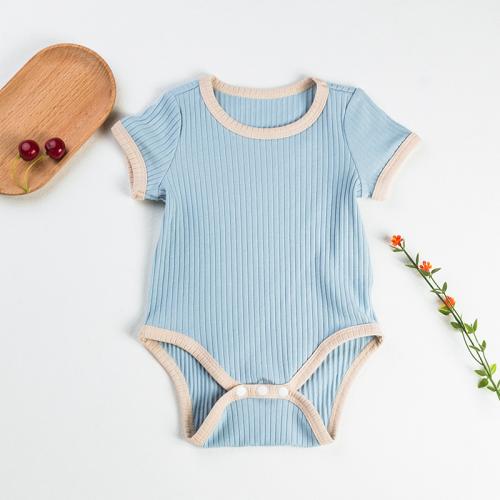 Cotton Slim Crawling Baby Suit patchwork Others PC