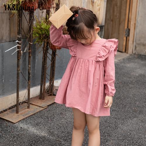 Polyester Robe d’une seule pièce de fille Patchwork Autres plus de couleurs pour le choix pièce