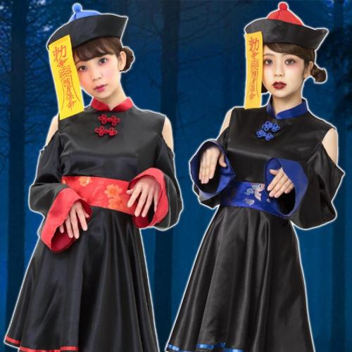 ポリエステル & 綿 女性 ハロウィン コスプレ コスチューム ドレス & インターロックバンド & Hsa 選択のためのより多くの色 : セット