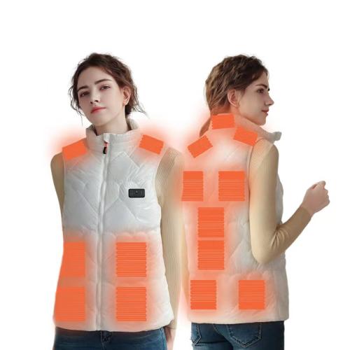 Polyester Plus Size Electric Warming Vest thicken & thermal Solid PC