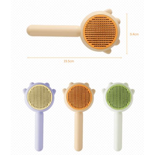Acier inoxydable & Abs Peigne d’animal familier plus de couleurs pour le choix pièce