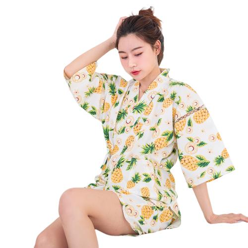 Cotton Women Pajama Set & two piece Pants & top printed Solid Set