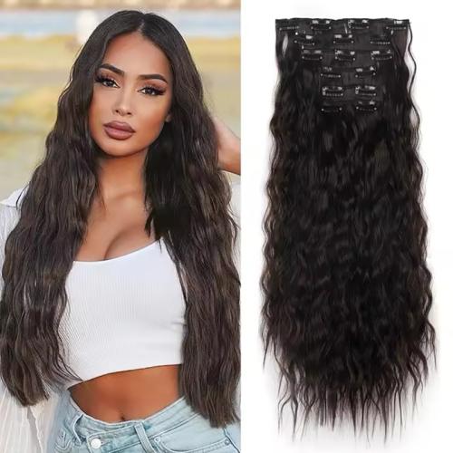 High Temperature Fiber Wavy Wig Can NOT perm or dye & for women PC