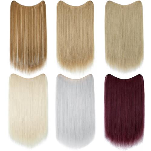 High Temperature Fiber can be permed and dyed & Straight Wig for women PC