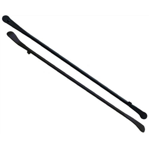 34645 Tire Mount and Demount Iron Tubeless Tire Removal Tool 37 in Black 2-Pack