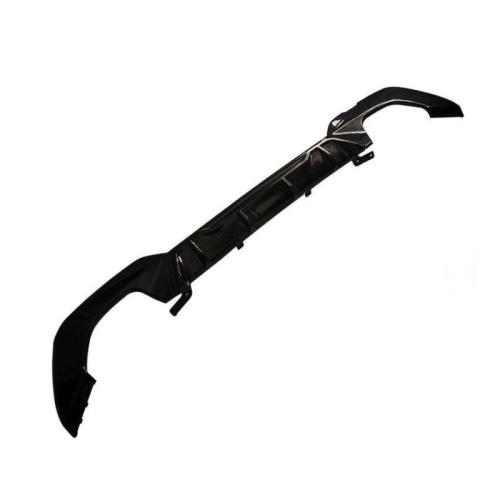 Plastique Diffuseur de pare - chocs arrière Noir pièce