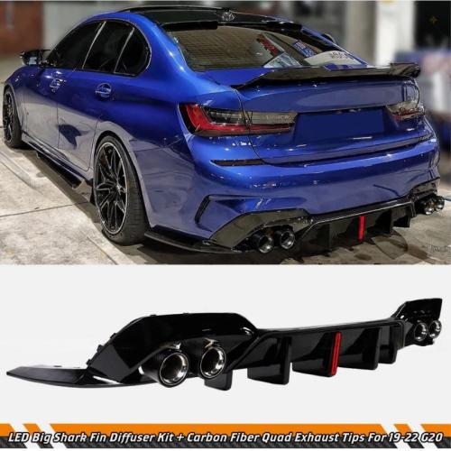 金属 & プラスチック リアバンパー 黒 一つ