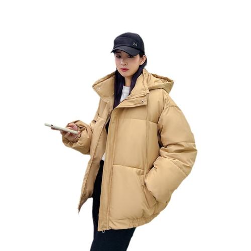 Polyester Women Parkas & loose & thermal Solid PC