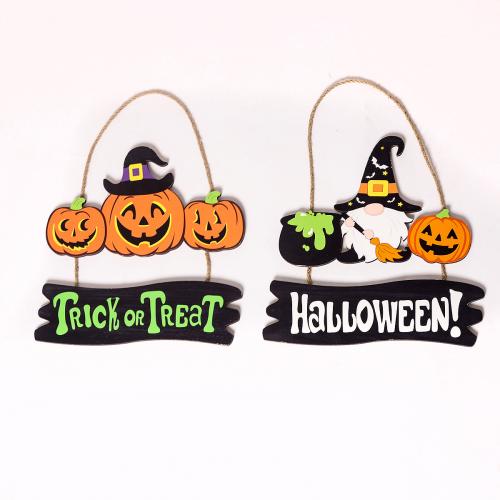 Three-ply Board & Hemp Rope Creative Door Hangers christmas design PC