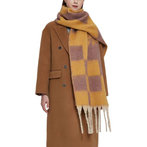 Polyester Multifunction Women Scarf thermal jacquard PC