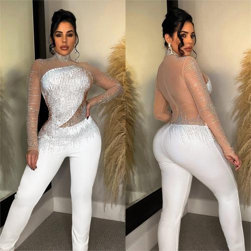 Polyester Verspringpak meer kleuren naar keuze stuk