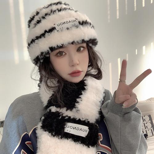 Polyester Easy Matching Knitted Hat thermal PC