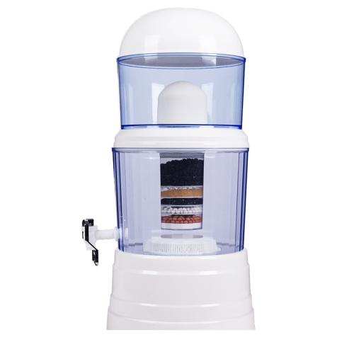 AS Resin Water Filter Pot dustproof Activated Charcoal white PC