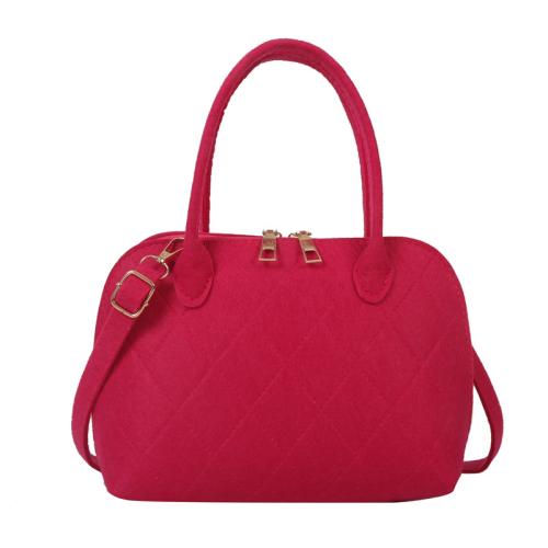 Felt Handbag soft surface & attached with hanging strap Argyle PC