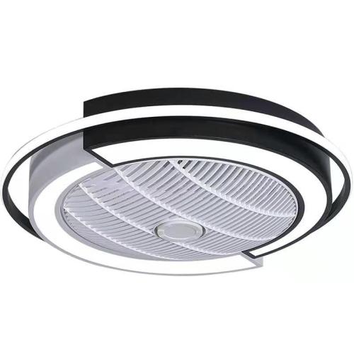 Plástico ABS & Acrílico & Hierro Lámpara de ventilador, en blanco y negro, trozo