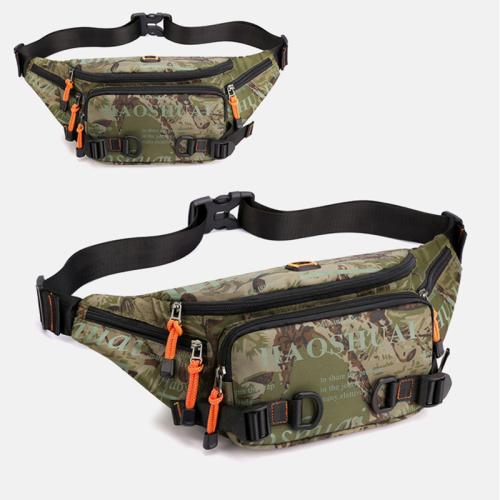 Nylon Waist Pack portable & waterproof letter PC