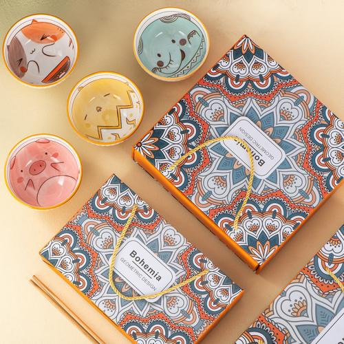 Keramik Besteck-Set, Cartoon, Box