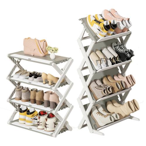 Hüften & Polypropylen-PP Schuhe Rack Organizer, Grau, Stück