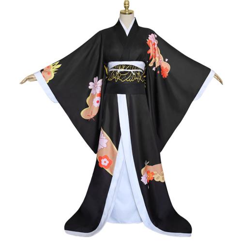 Polyester Cartoon Characters Costume printed black Set