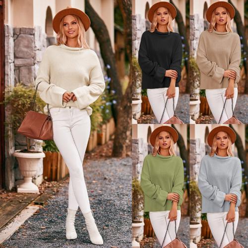 Acrylique Pull femme Solide plus de couleurs pour le choix pièce
