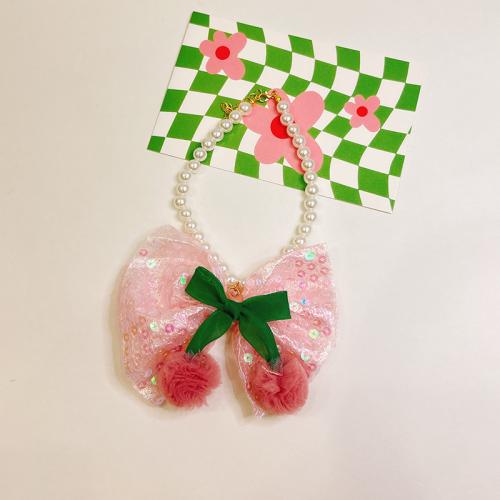 Cloth & Plastic Pearl Pets Collar PC