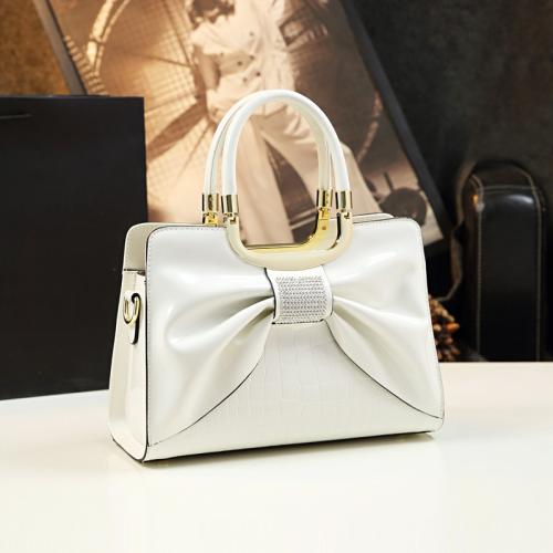PU Leather Easy Matching Handbag durable & large capacity PC