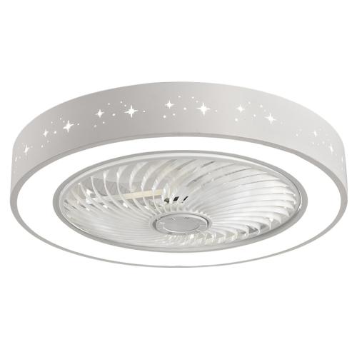 Plástico ABS & Acrílico Lámpara de ventilador, Latón & Hierro, trozo
