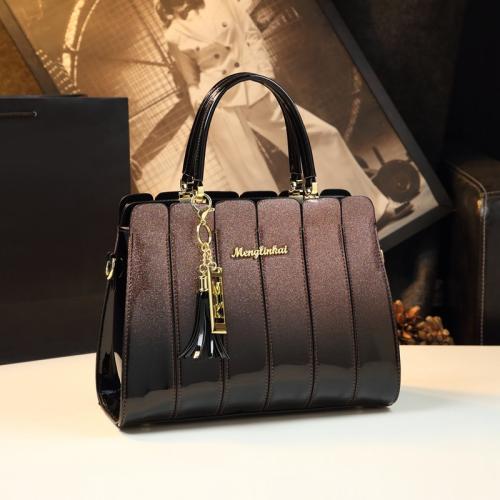 PU Leather Easy Matching Handbag durable & large capacity PC