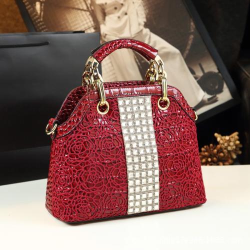 PU Leather Easy Matching Handbag durable & large capacity PC