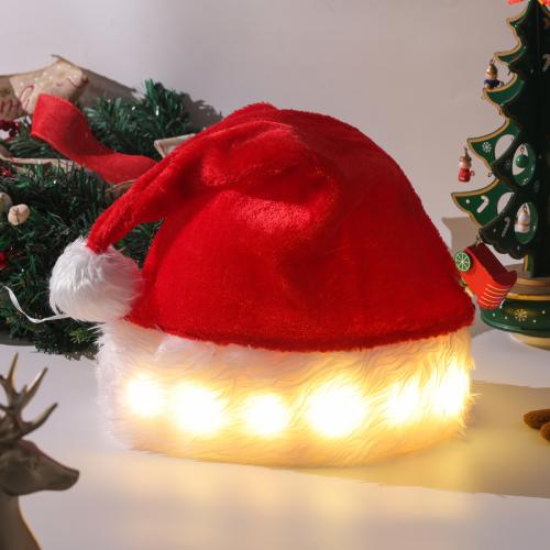Pluche De Hoed van Kerstmis meer kleuren naar keuze stuk