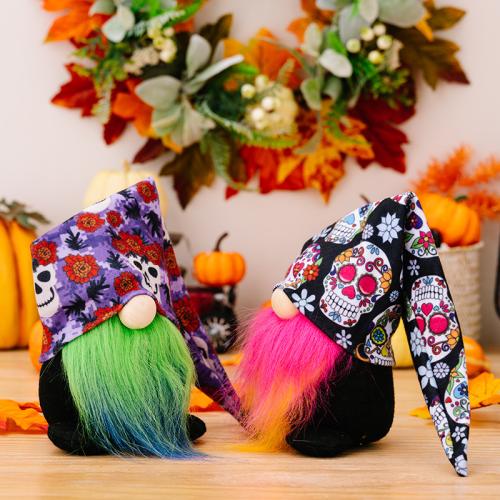 Paño Muñeco de peluche, impreso, patrón del cráneo, más colores para elegir, trozo