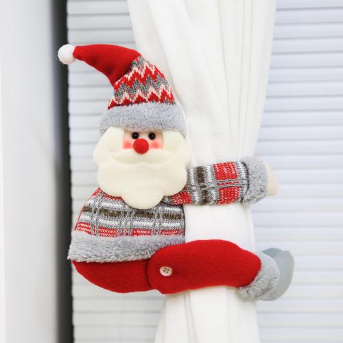Cloth Curtain Clasp christmas design PC