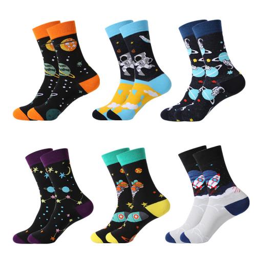 Coton Chaussettes unisexes pour les genoux Tricoté couleur et motif différents pour le choix : Paire