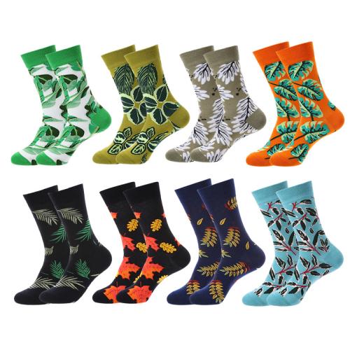 Coton Chaussettes unisexes pour les genoux jacquard couleur et motif différents pour le choix : Paire