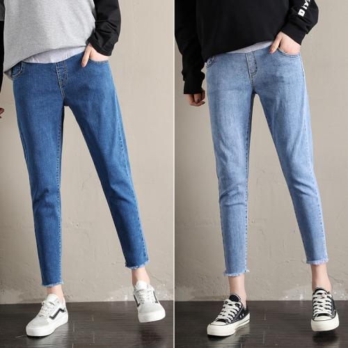 Cotton Plus Size Maternity Pants & loose patchwork PC