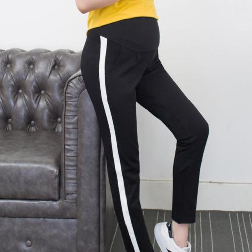 Cotton Plus Size Maternity Pants patchwork PC