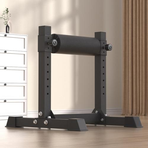 Steel Tube & Foam & PU Leather Push-up Rack durable & adjustable black PC