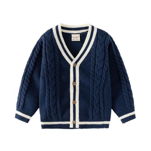 Mixed Fabric & Acrylic Children Cardigan PC