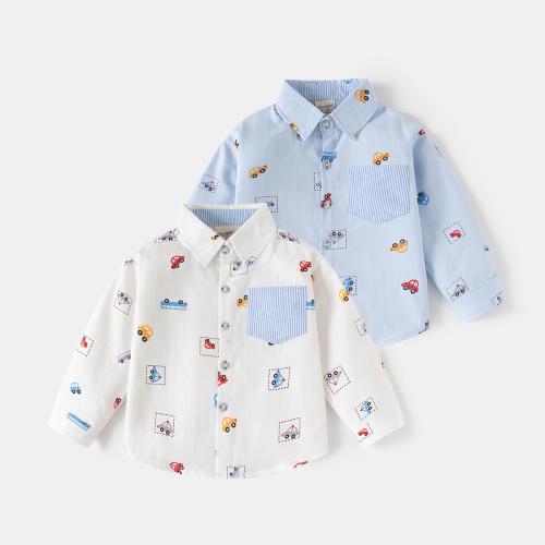 Cotton Boy Shirt printed PC