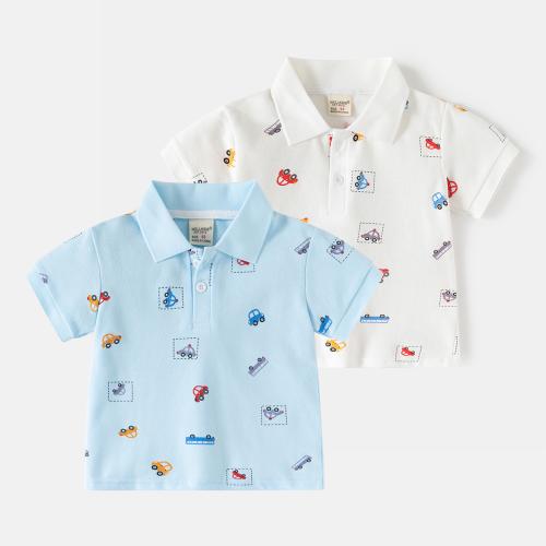 Cotton Boy Shirt printed PC