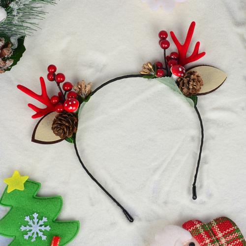 Doek & Koppelstof Kerst haaraccessoires stuk
