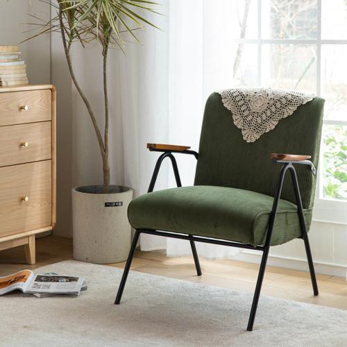 Cloth & Solid Wood Stool durable PC
