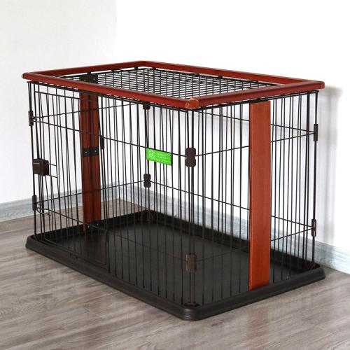 Wood & Iron Pet Cage PC