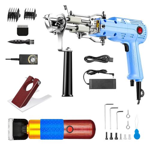 Iron & Plastic 2 in 1 Carpet Tufting Machine durable PC