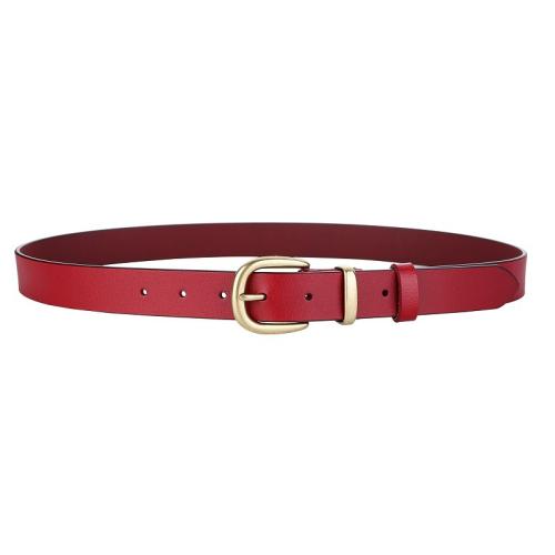 Split Leather & Zinc Alloy Easy Matching Fashion Belt Solid PC
